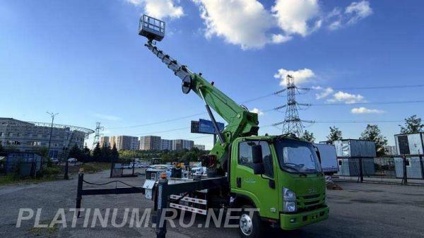 Аренда новой автовышки 30 м на шасси ISUSU